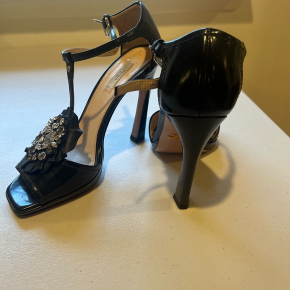 Prada rhinestone evening shoes - Picture 3 of 4